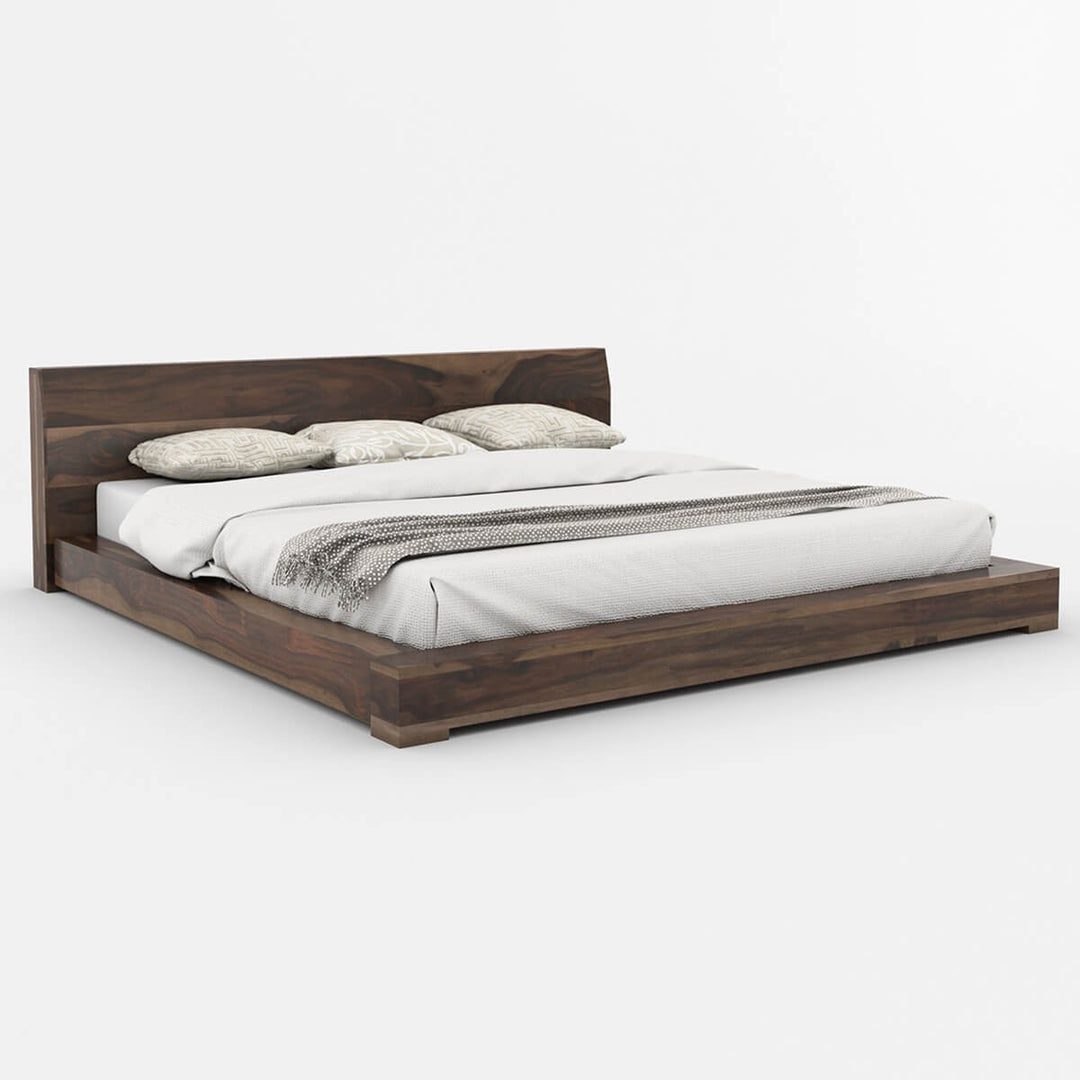  Akia Solid Wood King Size Bed 3