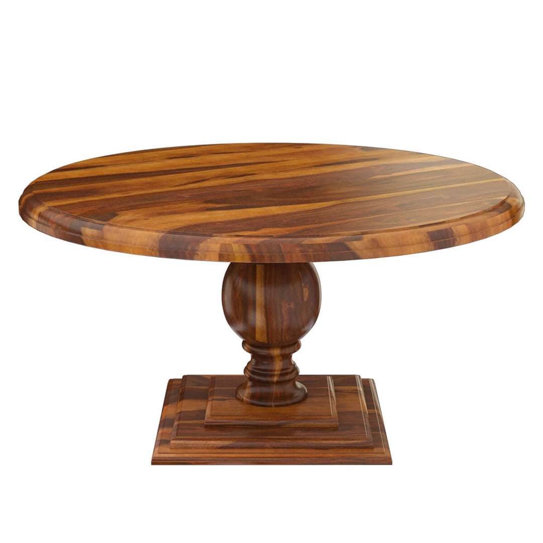 Abelard Round Dinign Table 6 Chair Set 6