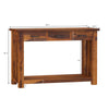 Nismaaya Admon Solid Wood Console Hall Table With 3 Drawers
