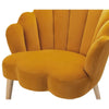 Nismaaya Ado Lounge Chair in Yellow Color