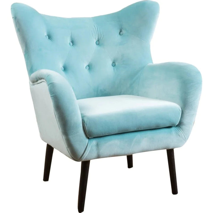 Nismaaya Adoete Lounge Chair Sky Blue Color