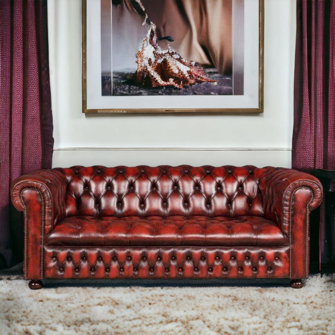 3 Seater Dark Rum Color Sofa at best price online in India