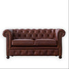 Cammie Chester 2 Seater Leather Sofa 2