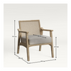 Affleck Rattan Arm Chair 5
