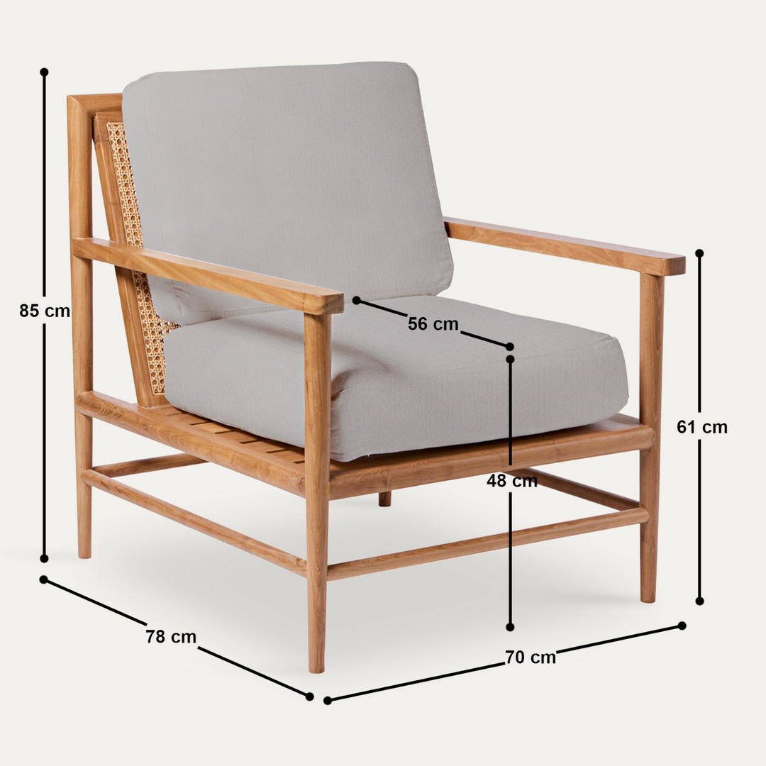 Agron Rattan Arm Chair 5