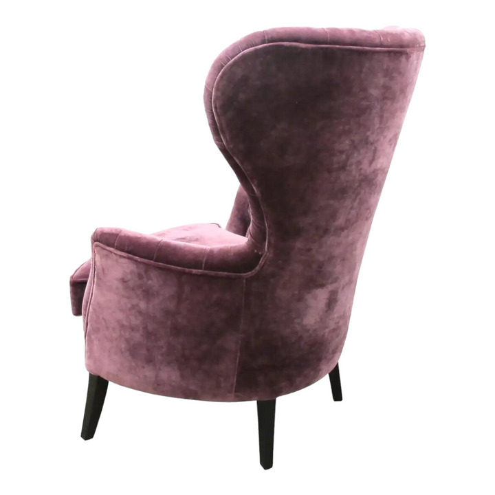 Aldous Wing Chair Purple 3