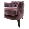 Aldous Wing Chair Purple 8