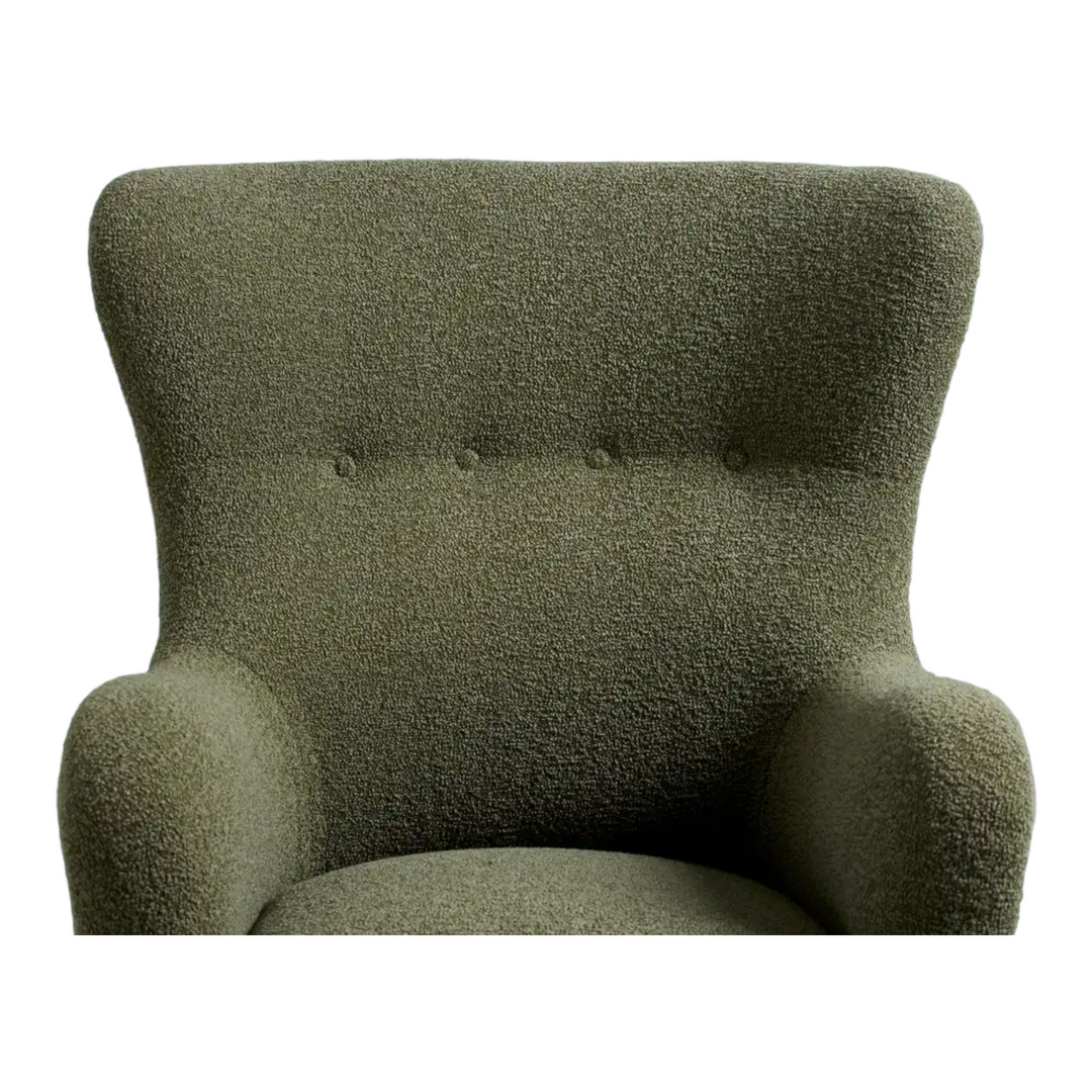 Aldram Wing Chair Green 6