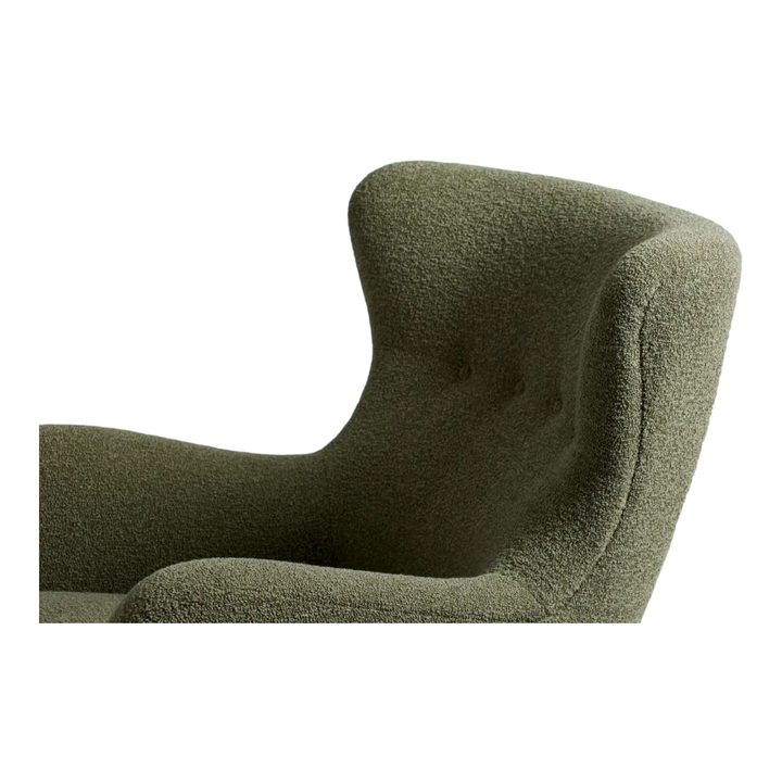Aldram Wing Chair Green 8