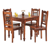 Beale 4 Seater Dining Set With Chairs Honey 2