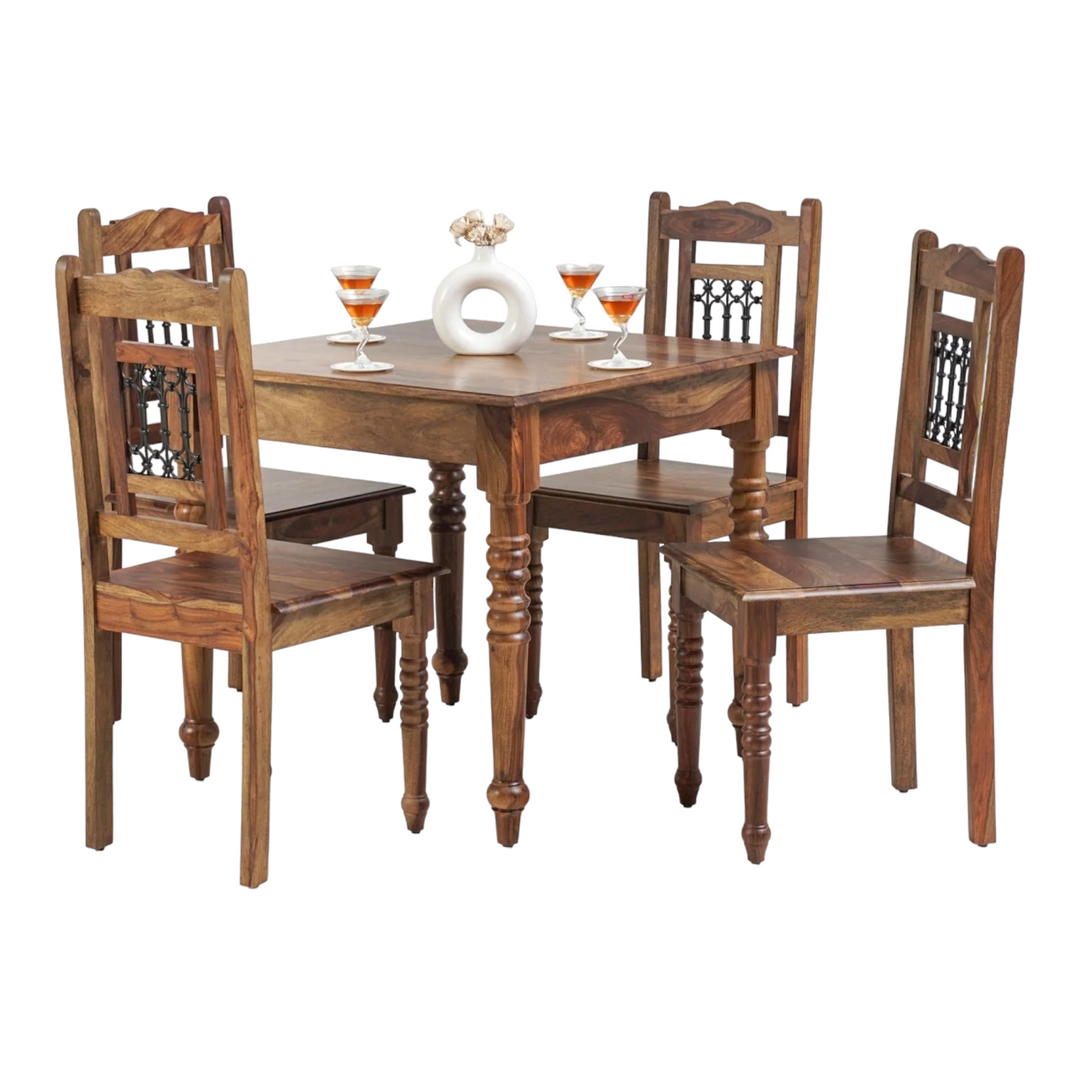 Beale 4 Seater Dining Set With Chairs 2