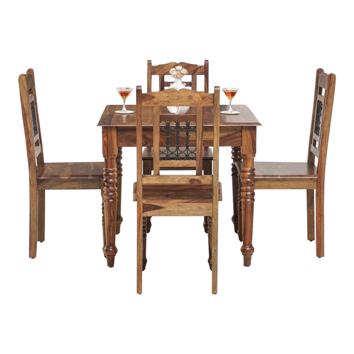 Beale 4 Seater Dining Set With Chairs 3