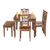 Bean 6 Seater Dining Set With 4 Chairs & Bench 3
