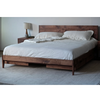 Dae Walnut Wood With Storage King Size Bed 3