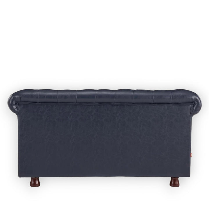 Basile Traditional Chesterfield 2 Seater Sofas Indigo Blue 3
